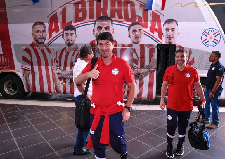 Daniel Garnero, técnico de la selección paraguaya