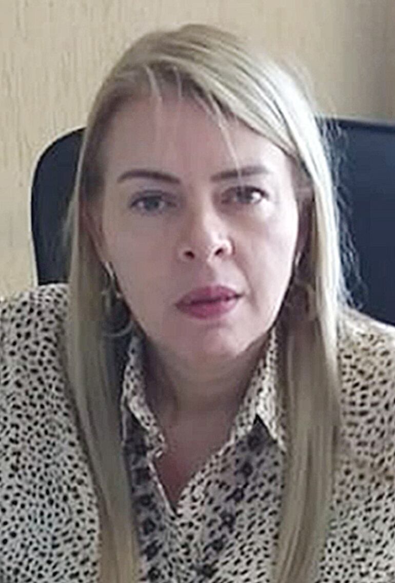 Cynthia Lovera, magistrada.