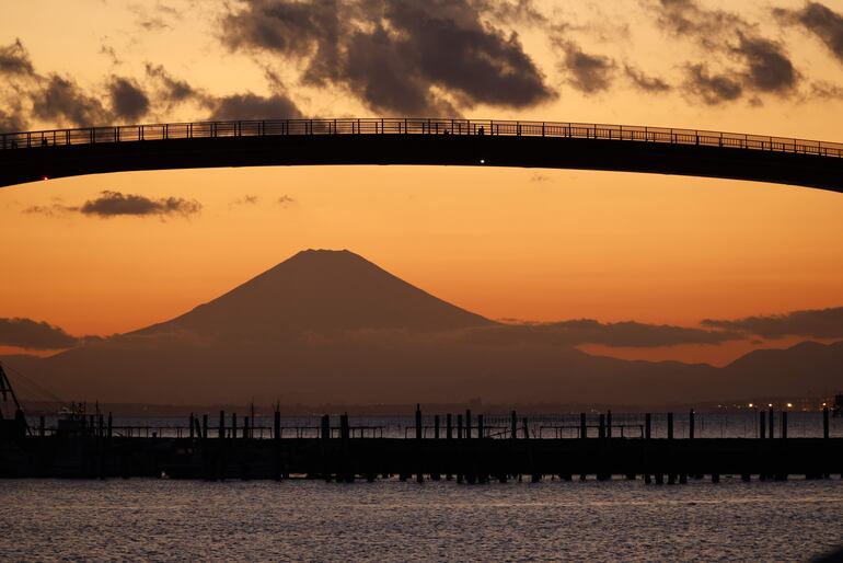 El monte Fuji, cerca de Tokio. Corea del Sur y Japón avanzan en conversaciones sobre minerales críticos. 