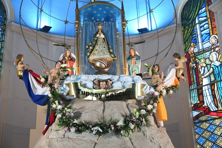 El Camarín de la Virgen de Caacupé.