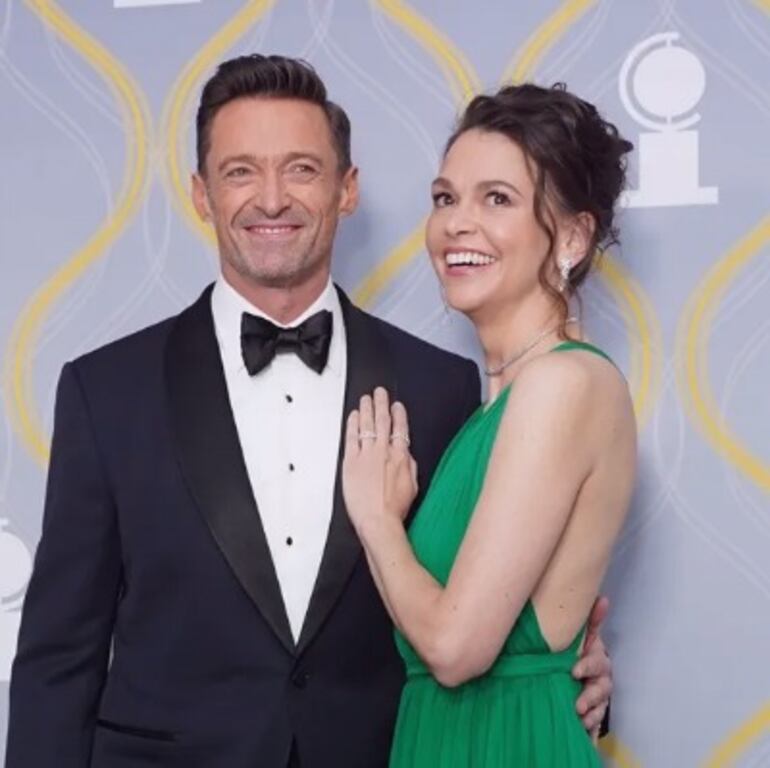 Hugh Jackman y Sutton Foster: ¿romance en puerta?