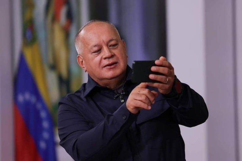 Diosdado Cabello, ministro de Interior de Venezuela.