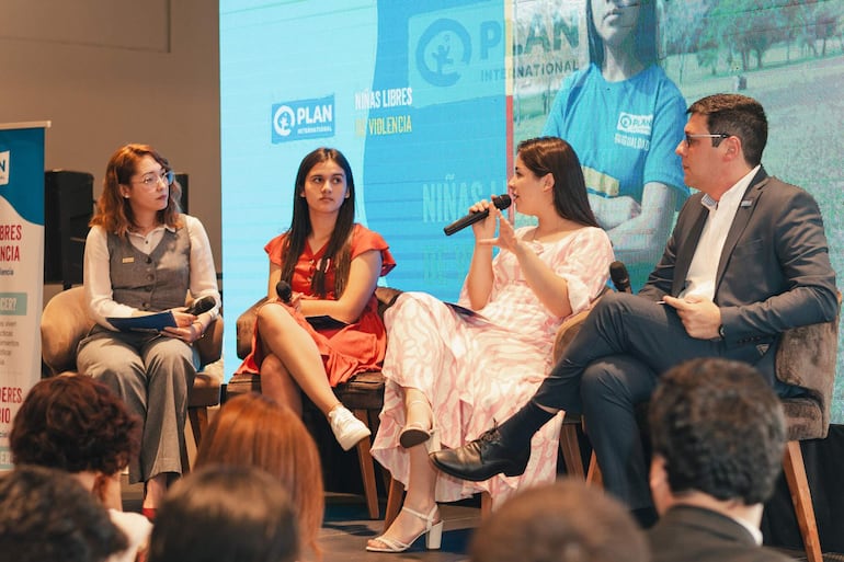 Evento por el Día Internacional de la Niña el año pasado, organizado por Plan Internacional Paraguay.