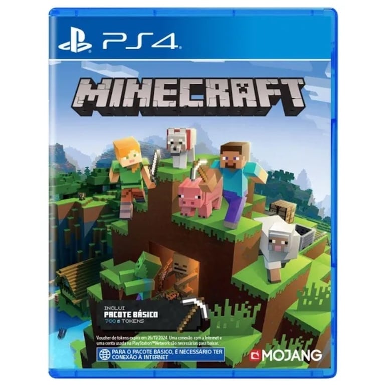 Juego Minecraft para PS4. Inverfin.