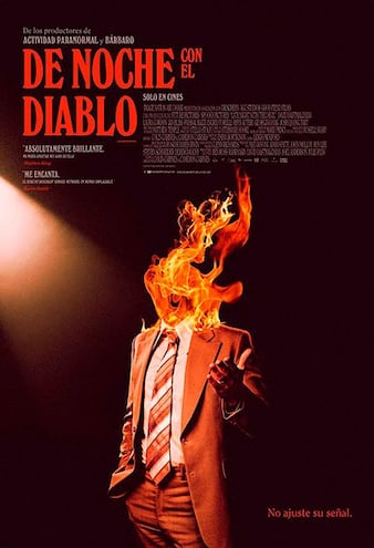 De noche con el diablo película