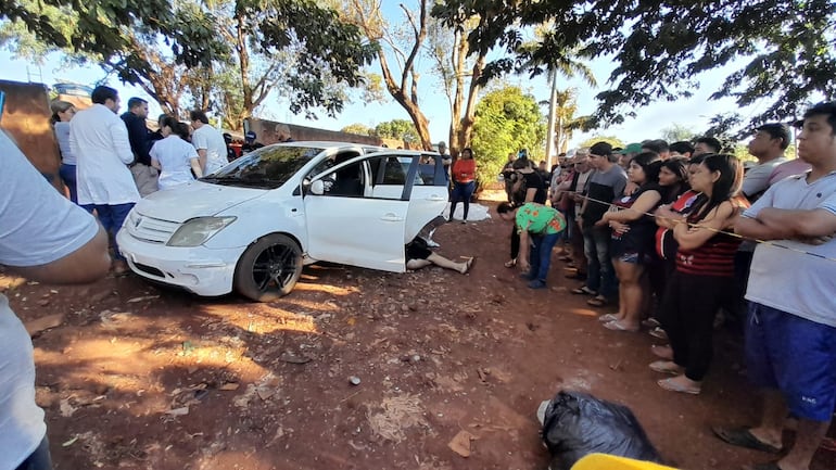 Dos personas fueron asesinadas en la tarde de este miércoles en un posible caso de sicariato en Pedro Juan Caballero.