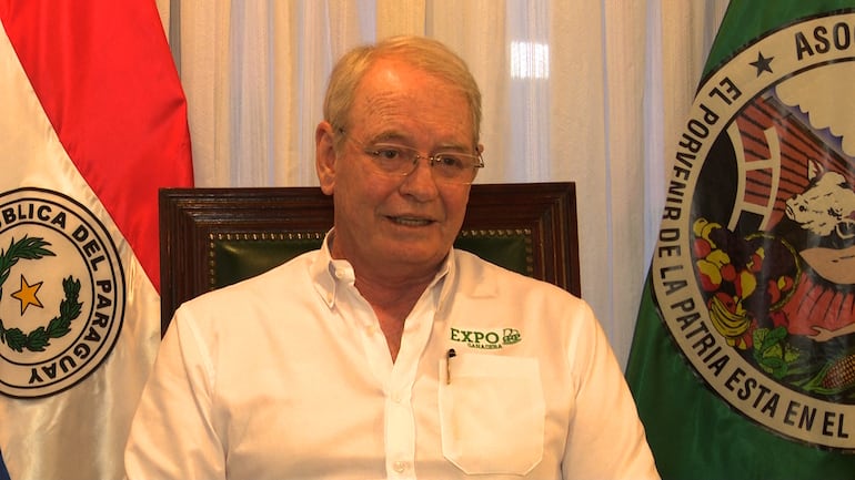 Pedro Galli, presidente de la Asociación Rural del Paraguay (ARP).