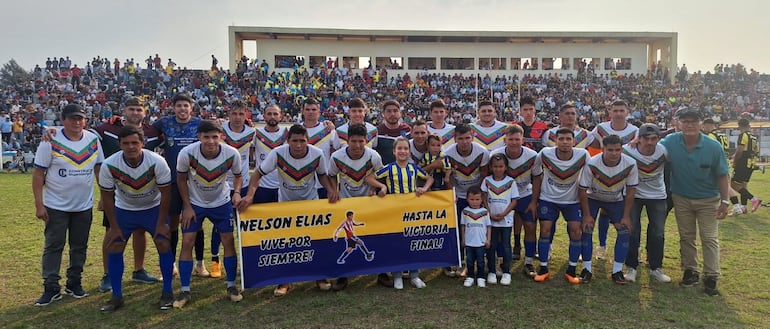 El flamante campeón de la Liga Fútbol Gobernador Rivera, 25 de Enero.