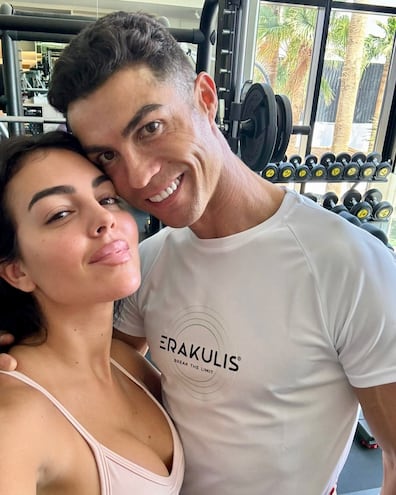 Con esta postal Cristiano Ronaldo saludó a Georgina Rodríguez por su cumpleaños número 31.