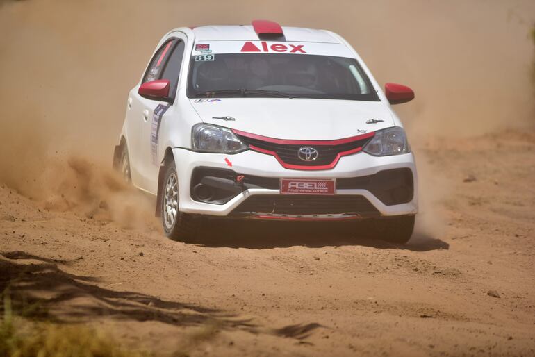 En la RC5 los mejores fueron Iván y Ariel Beissinger, con el Toyota Etios.