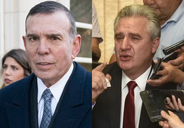 Imagen de referencia: Juan Ángel Napout (i) y Enrique Bacchetta (d).