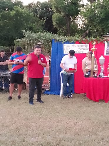 El Club Cerro Porteño de la compañía Ita Ybate'i de Nueva Italia, celebró el sábado último su aniversario número 68, con varias actividades.