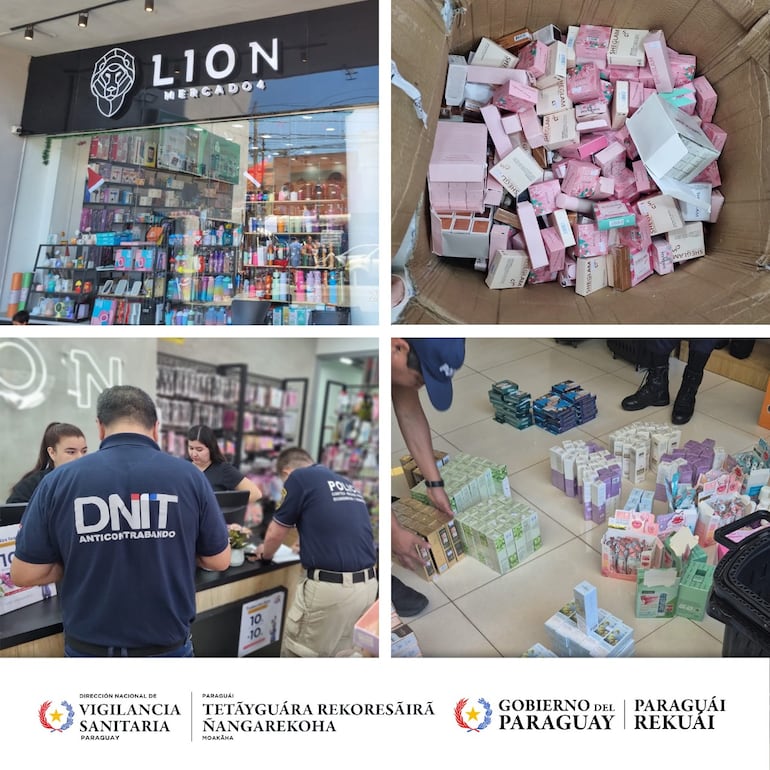 La Dinavisa informó de operativos de control en locales del Shopping Lion, en simultáneo.