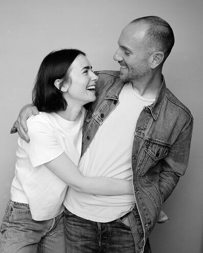 Lily Collins y Charlie McDowell cumplieron tres años de casados.