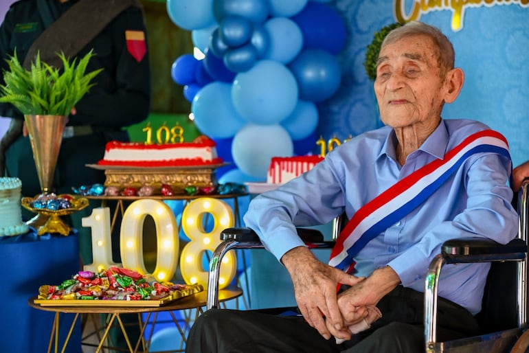 Veterano de la Guerra del Chaco cumple 108 años: es el último de Alto Paraná