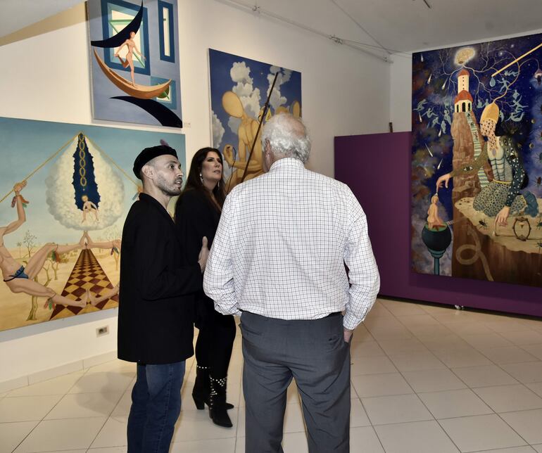 Vernissage de "Sueños".