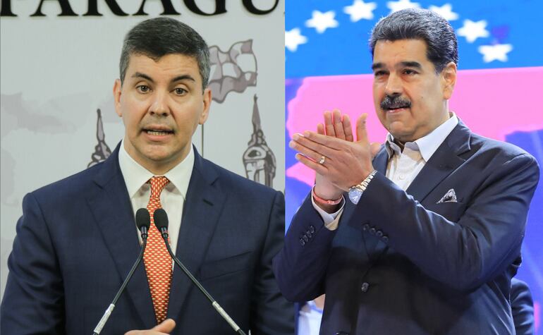 Los presidentes Santiago Peña, de Paraguay, y Nicolás Maduro, de Venezuela, llegaron a un acuerdo para restablecer relaciones diplomáticas.