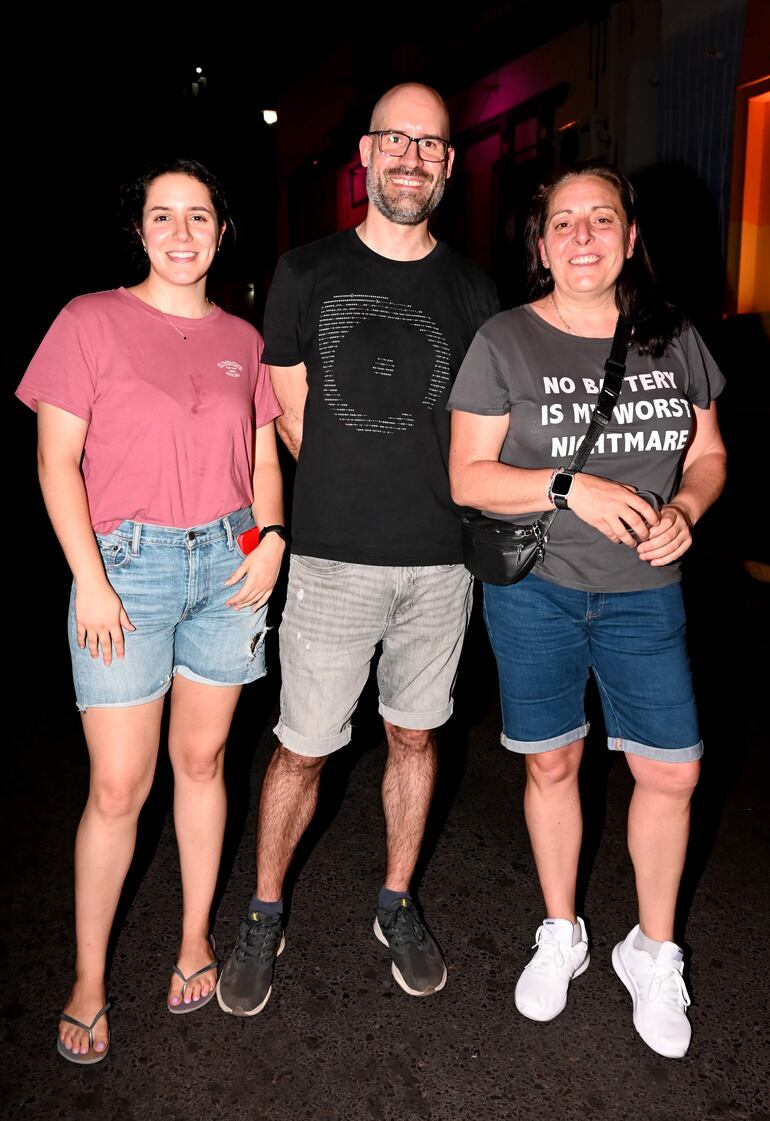 Carmen del Sol, Ansgar Nell y Sonia Suarez.