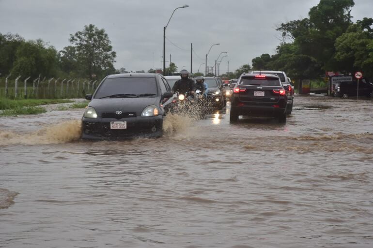 lluvia raudales Luque