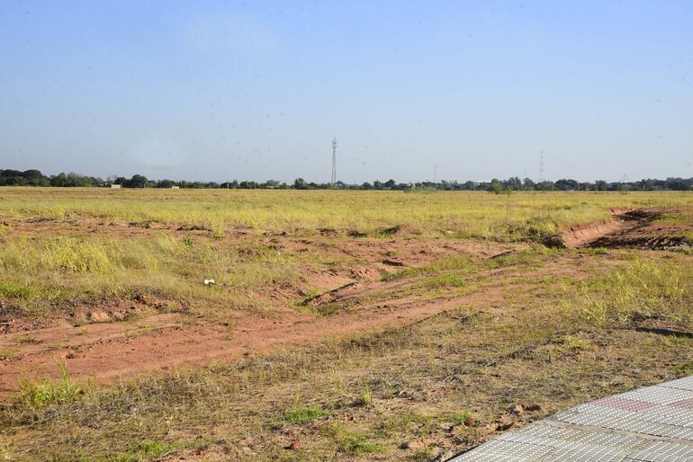 Predio de 67 hectáreas que se rellenó para viviendas de los afectados por las obras de la Costanera Sur. 