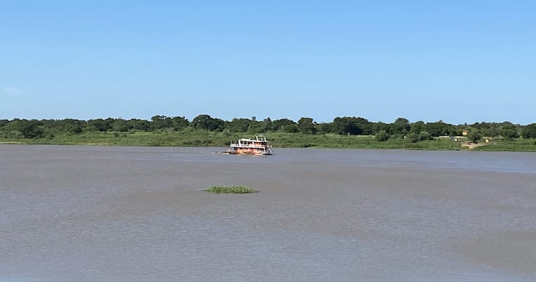 Imagen ilustrativa: el río Paraguay en Concepción.