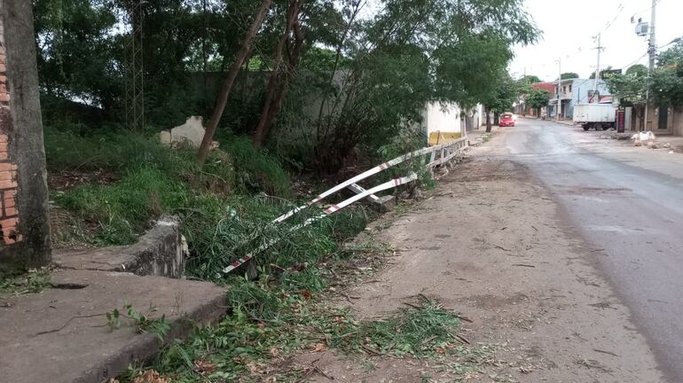 Pese a que los trabajos no fueron terminados del todo la Municipalidad de San Lorenzo habilitó el trayecto para el paso vehicular.