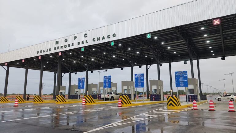 Tránsito nulo en el nuevo puente Héroes del Chaco.