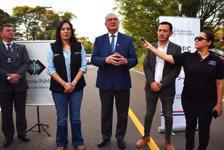 El fiscal General del Estado, Emilio Rolón, dijo que en la modernidad se debe pensar en el uso de la tecnología para el control en las rutas.