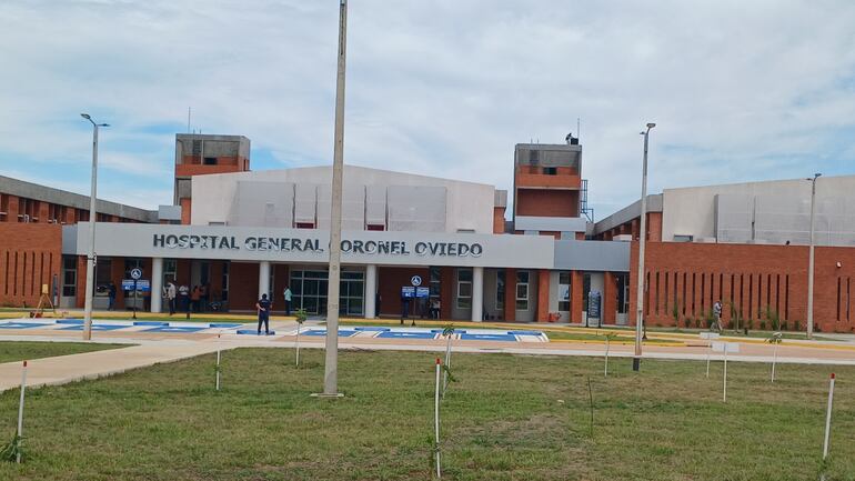 El Hospital General de Coronel Oviedo será inaugurado a medias.