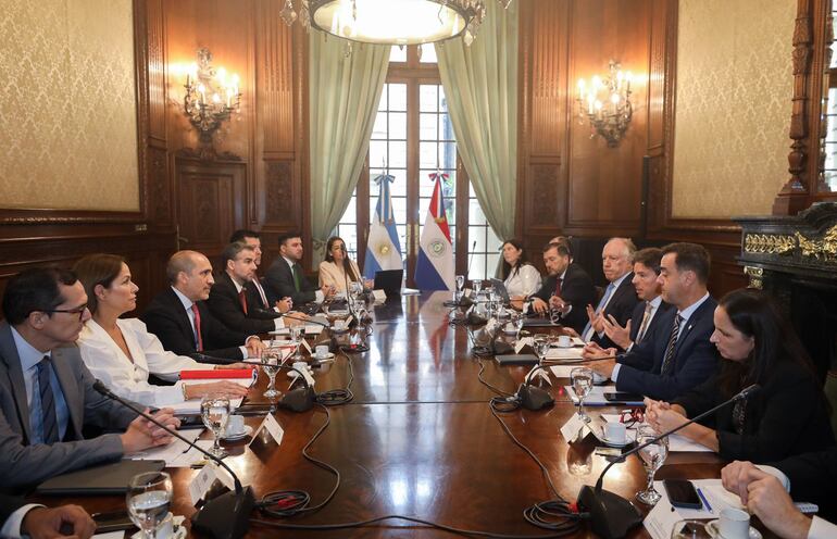 Reunión de vicecancilleres en Buenos Aires, este martes.