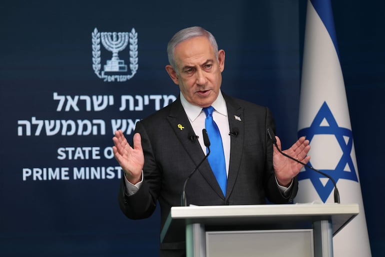 Benjamin Netanyahu, primer ministro de Israel.