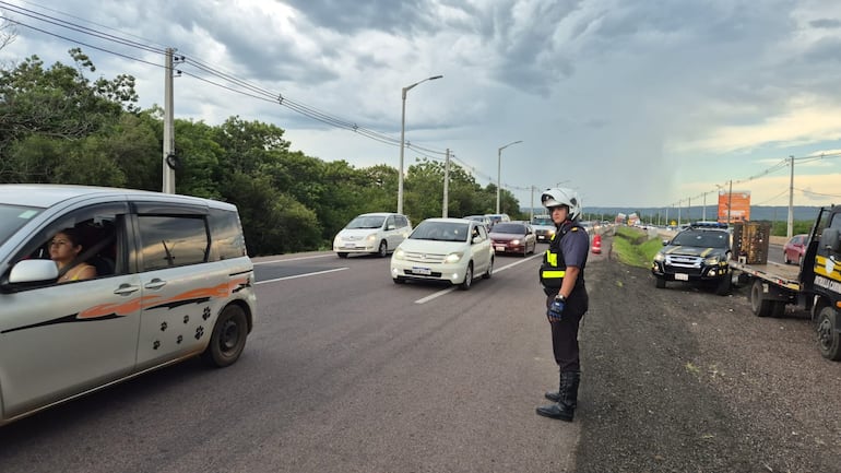 La Caminera intensificará controles en San Bernardino.