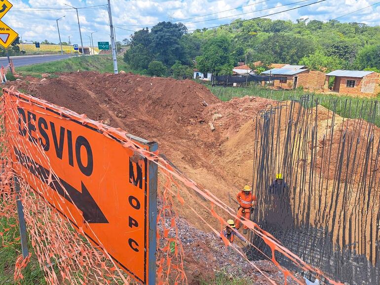 Obras cloacales de Caacupé se adjudicaron hace más de seis años, pero siguen sin concluirla