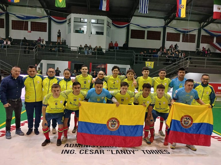 Colombia, bicampeón mundial de fútbol de salón categoría 17 años.