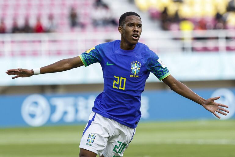 Estevao Willian, alías "Mesinho", es la principal figura que tiene la selección brasileña sub 17.