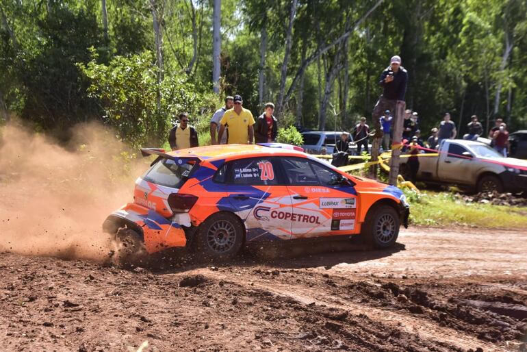 Agustín Alonso, ganador del Rally del Chaco, fue cuarto en Colonias Unidas