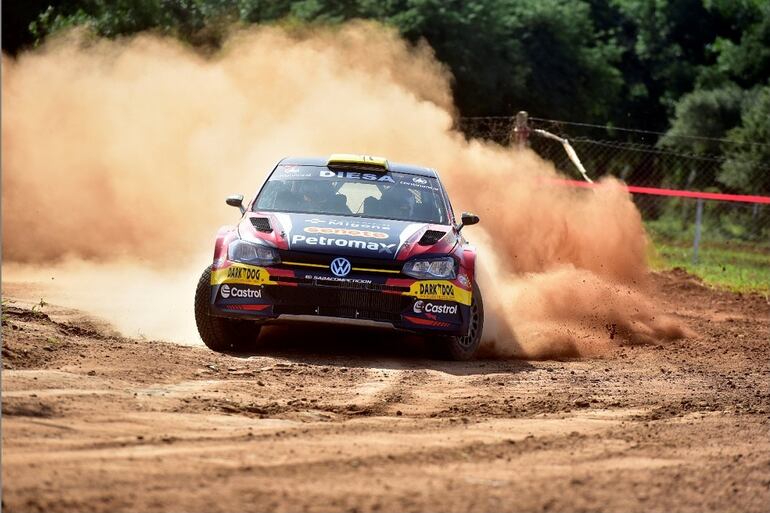 Gustavo Saba (VW Polo GTI R5) será navegado esta vez por el joven copiloto Augusto Plate.