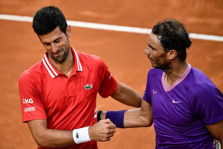 Viejos conocidos se volverán a ver las caras: Djokovic y Nadal.