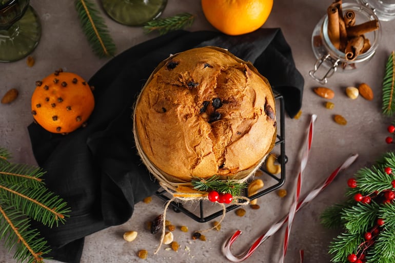 Pan dulce navideño.