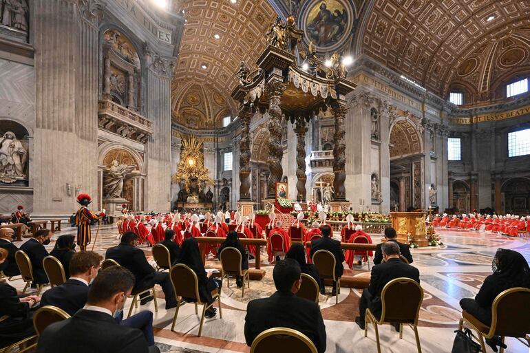 Vaticano traslada fuera de sus muros el pre-seminario, en la mira por presuntos abusos.  (Photo by Vincenzo PINTO / AFP)