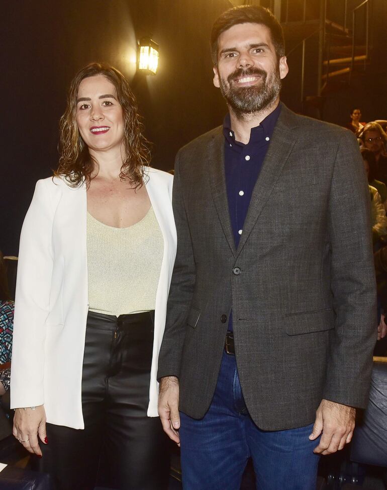 Patricia Melot y Ezequiel García.