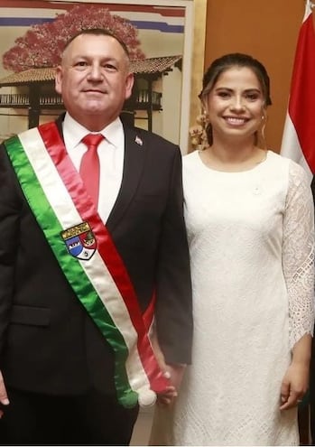 Víctor Hugo Fornerón y su esposa Blásida Chaparro Cardozo.