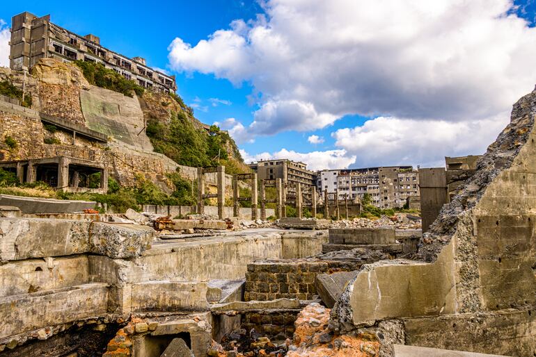 Isla Hashima, Japón.