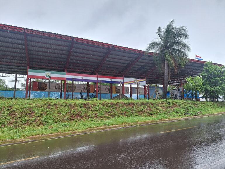 Estación de tren Encarnación administrada por el Consorcio Itapúa Logística.