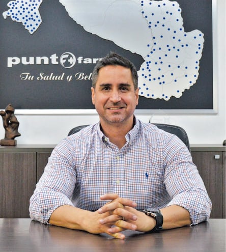 Juan Pablo Wunder, gerente general de Punto Farma.