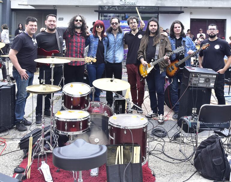 El grupo Coda compartirá nuevamente con los bateristas, en la Costanera de Asunción.