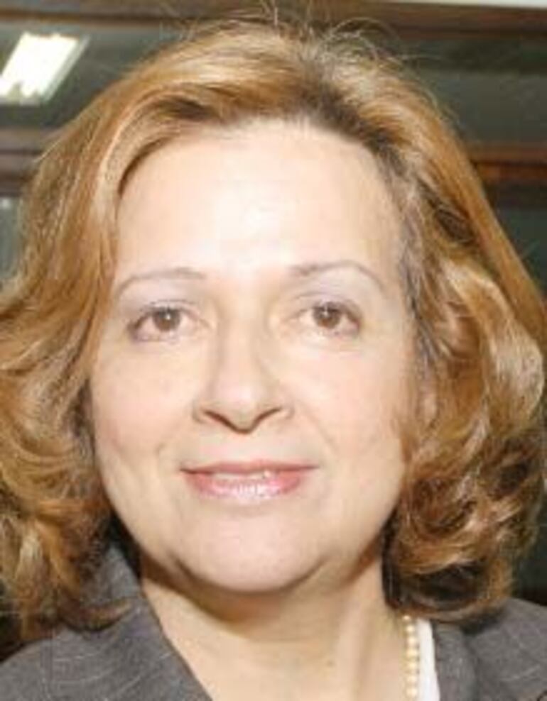 Dra. Alicia Pucheta, exministra de la Corte Suprema de Justicia.