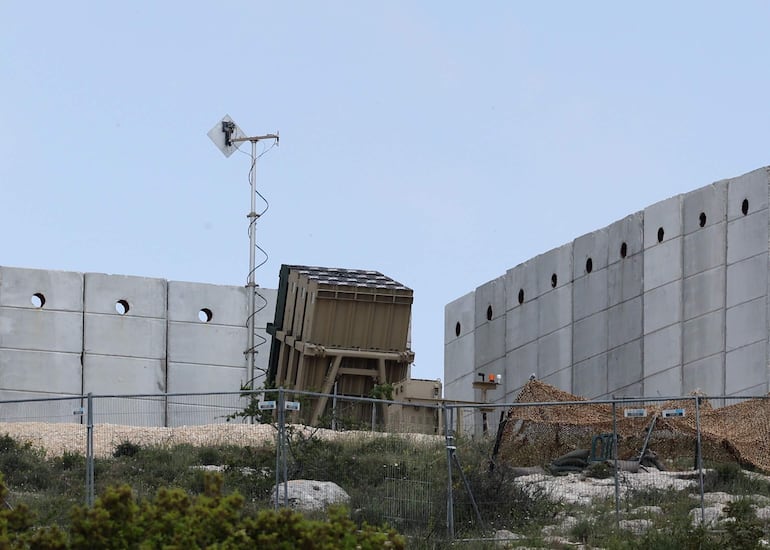 “Cúpula de hierro” , el principal escudo de Israel contra misiles y cohetes.