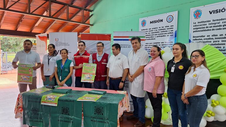 Jornada de control vectorial en escuelas.