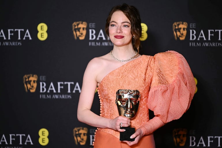 Emma Stone ganó el premio a la mejor actriz por "Pobres criaturas".